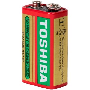 도시바 9V 망간 건전지 (1알) / TOSHIBA 6LF22