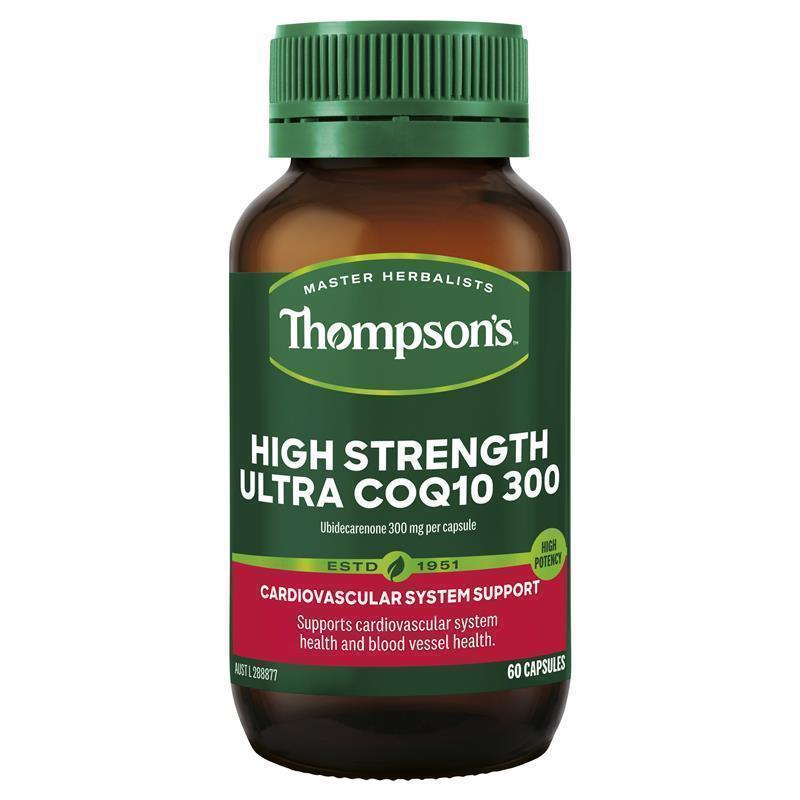 톰슨스 <b>울트라 코큐텐 300</b> 코엔자임큐텐 60정 THOMPSONS ULTRA COQ10