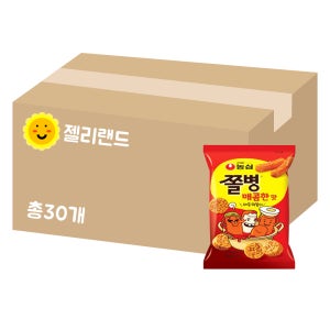 농심 쫄병스낵 매콤한맛 82g X 30개 (1BOX)