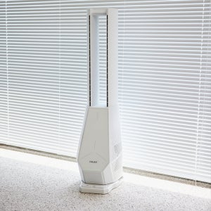 한경희 날개없는 타워형 선풍기 가정용 사무실 리모컨 저소음 HAAN-HDC400