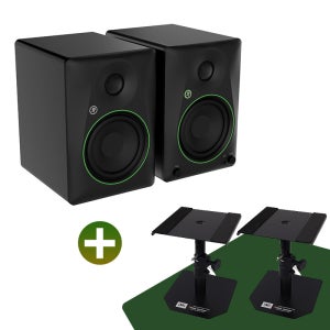 MACKIE 맥키 CR5BT 탁상용 스피커스탠드포함 블루투스 PC스피커 모니터스피커