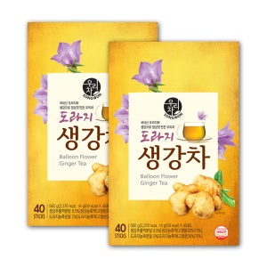 송원 우리차 도라지 생강차 40Tx2개