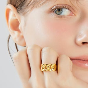 순금(11.25g) 다이아커팅 크라운 반지 24K-RG-1188