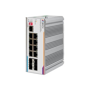 [이지넷유비쿼터스] 피아번 산업용 8포트 1G 4SFP L2 BT POE 인터넷 스위칭 허브