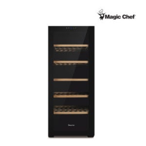 매직쉐프 대용량 와인셀러 87병 203리터 저소음 컴프레셔냉각 와인 냉장고