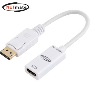 강원전자 넷메이트 DP to HDMI 컨버터(4K60Hz) NM-DH0460