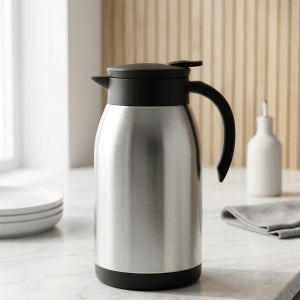 업소용 스텐 보온 물병 식당 물통 보냉 진공 이중 서빙 주전자 테이블팟 800ml