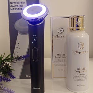 금강송 전도 쿨링 보습세럼 100g 1개 - 뷰티디바이스 1개 피부관리 갈바닉 마사지기