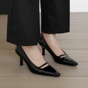 [사뿐] 이네프 스퀘어 펌프스힐 (5 / 7cm)