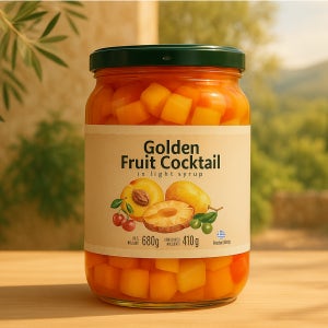 지중해과일로만든 골든 후르츠칵테일 황도 배 청포도 체리 파인애플(태국) 홈파티 와인안주