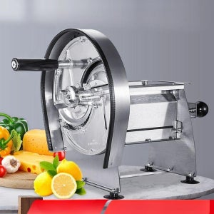 슬라이서 스테인리스 과일 채소 상업용 주방 손쉬운세척 주방용 기계 커터 다목적 수동 레몬 슬라이서