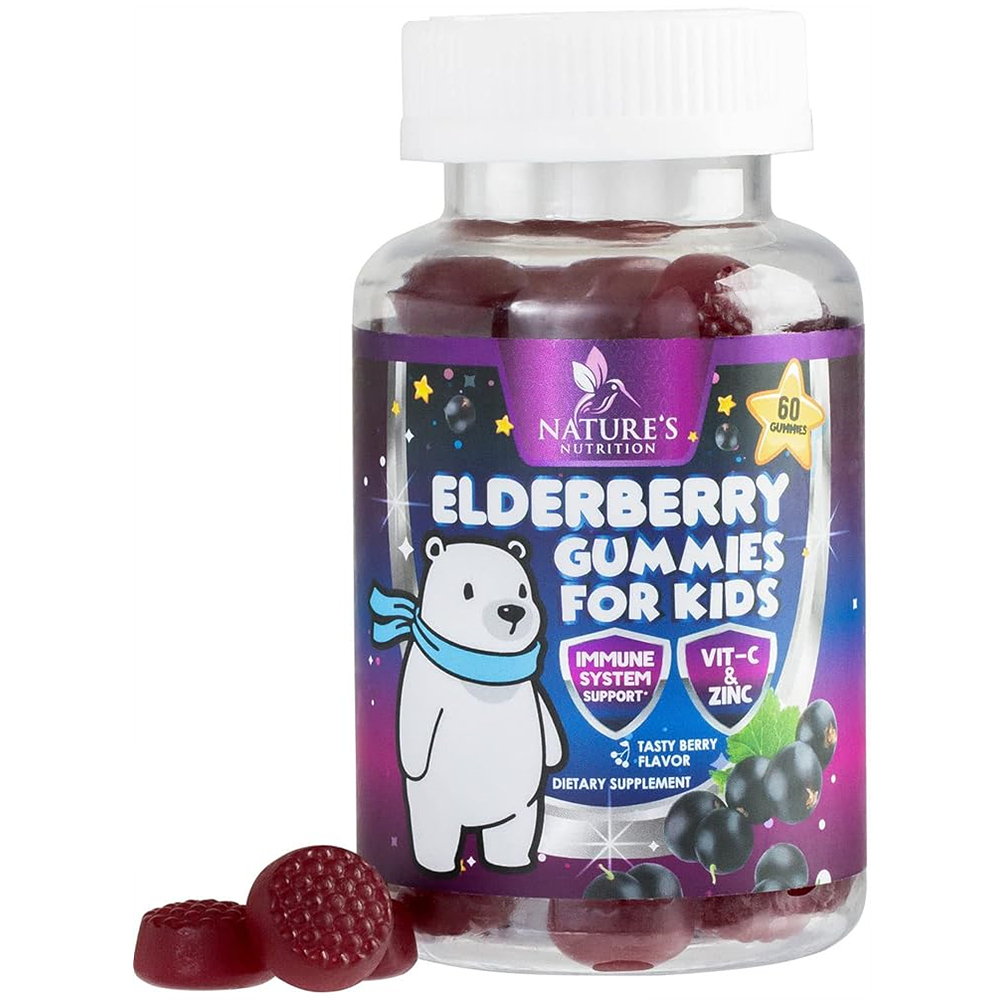 네이처스 뉴트리션 <b>키즈 엘더베리 구미</b> 60정