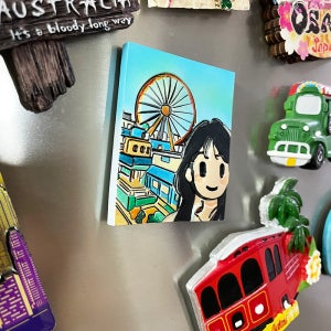 Ai 포토 마그넷 나만의 맞춤 냉장고 자석