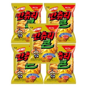해태 칸츄리콘 콘버터맛 90g X 5개