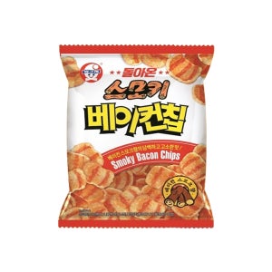 빙그레 스모키 베이컨칩 70g