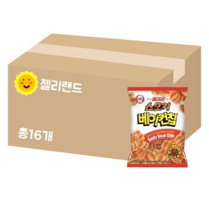 빙그레 스모키 베이컨칩 70g X 16개 (1BOX)