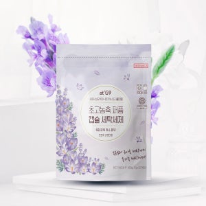 엣지나인 더쎈 캡슐 세탁세제 미니/듀오/일반/대용량팩 32개입, 프렌치라벤더, 2개