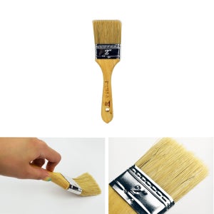 페인트 납작 평붓 다용도 청소 도배 풀솔 미술 도장 브러쉬 2인치