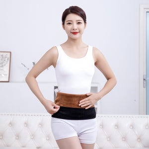 따뜻한 융털 복부패드 발열 코르셋 복부 보온 복대 배워머