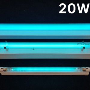 G20T10 산쿄 자외선 살균램프 안정기일체형 등기구 전원선세트 UV-C 살균등 20W
