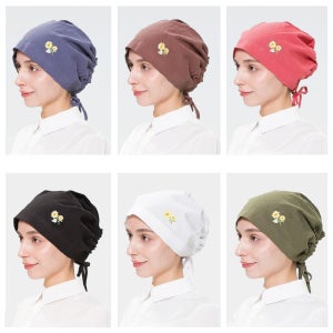 김수미 린넨 와펜두건/머리두건/ 위생 식당 주방 조리 요리사두건