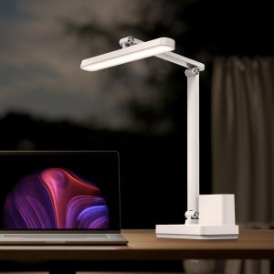 LED 스탠드 블루라이트차단 모니터 노트북 플리커프리 조명 눈이 편안한 램프 학생 아이들 책상 상하돠우 각도 조절 DG113