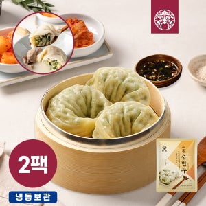 [한촌설렁탕] 육즙 가득 수만두 수제 고기 왕만두 교자 700g, 2개