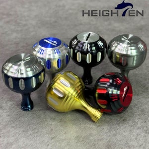 하이텐 신제품 튜닝 노브 H35 튜닝핸들 오시아콘퀘스트 원투 베이트릴 스피닝릴 블랙실버