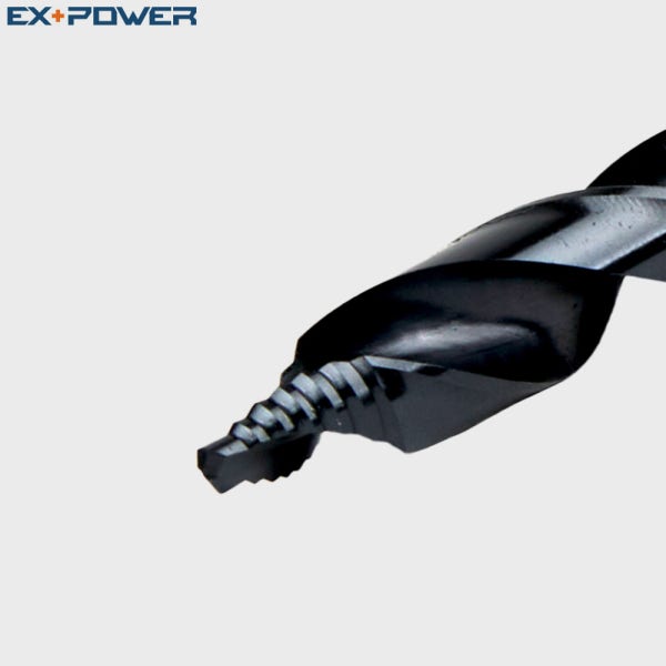 이엑스파워 다뚫어 스텝파워드릴 코발트 3mm ETL-30 육각 롱 비트 홀쏘 철기리 스텐