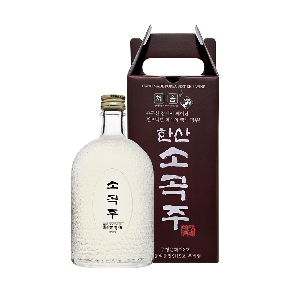 우리술상회 우희열 한산 불소곡주 43도 700ml