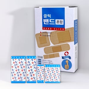 대일 밴드 혼합형 반창고 손가락 상처 진물 흉터 관리 20매입