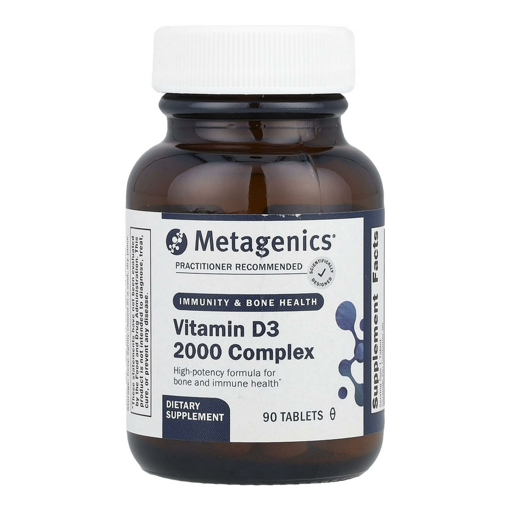 <b>메타</b>제닉스 <b>비타민 D3</b> 2000 콤플렉스 90타블렛