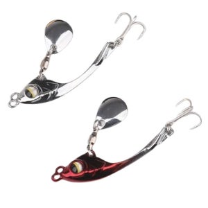 스핀 메탈 바이브 3.5g/레드헤드 싱킹 스팽글 블레이드 볼락 락피쉬 배스