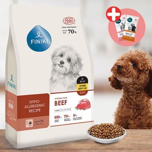 (+사료샘플10봉) 피니키 강아지 사료 가수분해 HA 소고기, 2.5kg, 1개