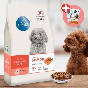 (+사료샘플10봉) 피니키 강아지 사료 가수분해 HA 연어, 2.5kg, 1개