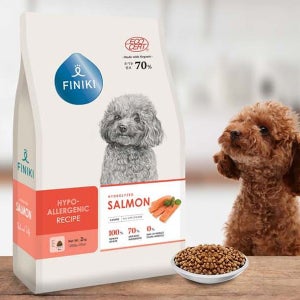 (랜덤사은품증정) 피니키 가수분해 HA 강아지사료 연어, 2.5kg, 1개