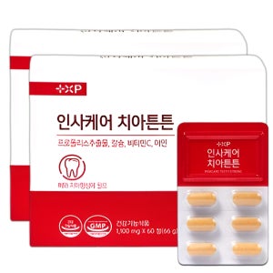 인사케어 치아튼튼 약 2개월