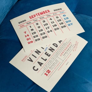 런던앤코 2025년 빈티지 달력 큰글자 달력 집들이 선물 개업 선물