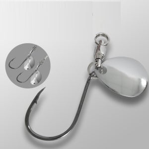 스핀 어시스트훅 블레이드 볼베어링 지깅 바늘 11호