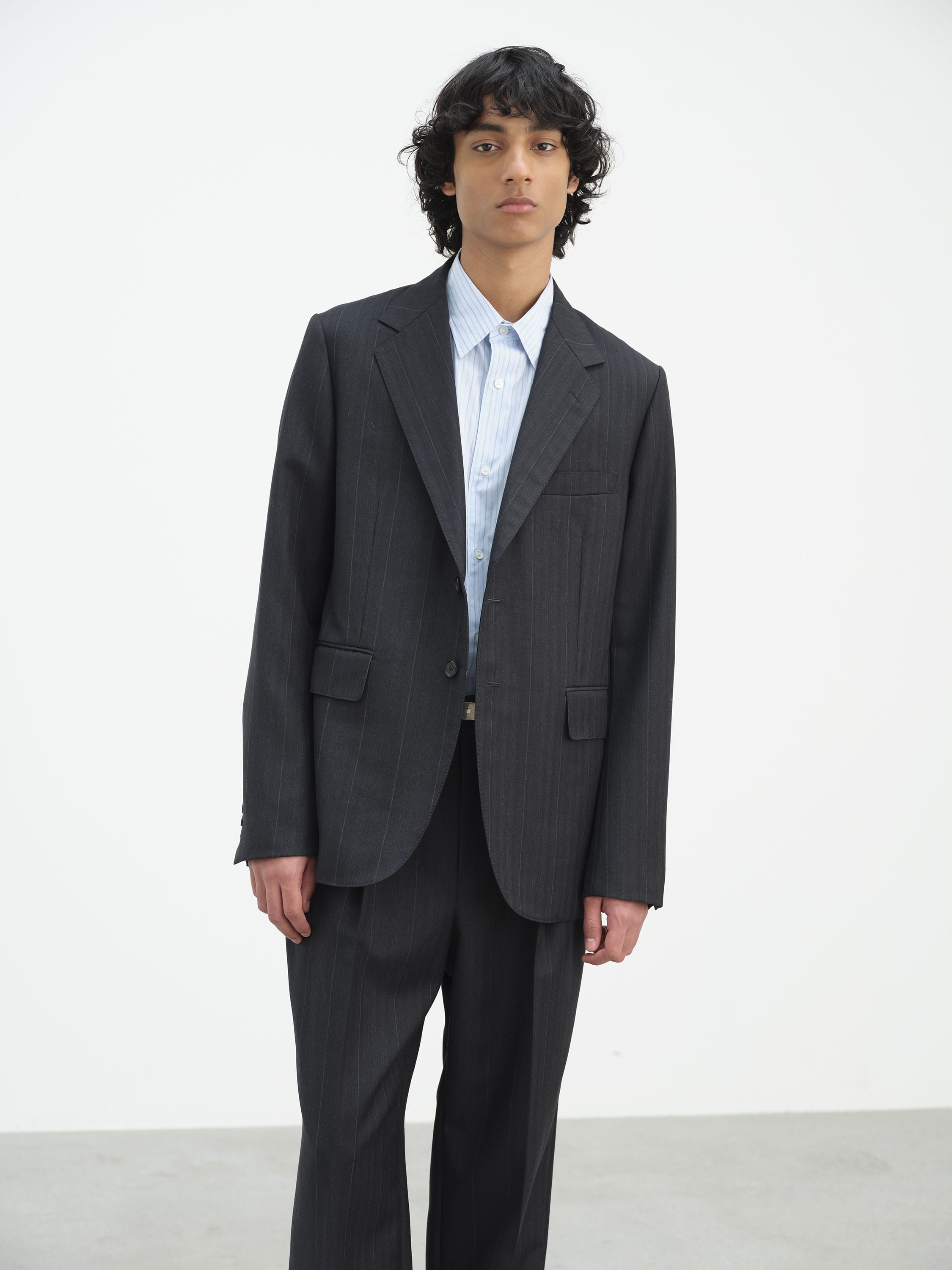 오라리 남성 재킷 BLUEFACED WOOL JACKET 25SS