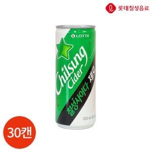 롯데 칠성사이다 제로 250ml x 30캔