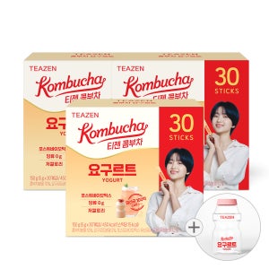 티젠 콤부차 요구르트 30스틱X3박스+요구르트 보틀 증정