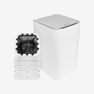 [6개월팩] 미홀 스마트 휴지통 T7S MAX + 전용 카트리지 6개월분