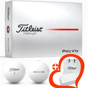 타이틀리스트 골프공 PRO V1X 화이트 12구 2025년 선물 홀인원 각인 기념 로고볼