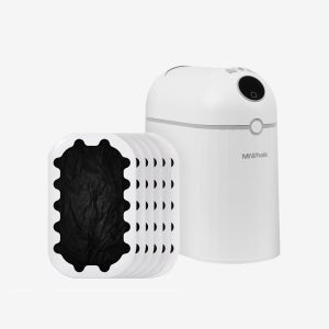 [6개월팩] 미홀 스마트휴지통 ZERO + 전용 카트리지 6개월분