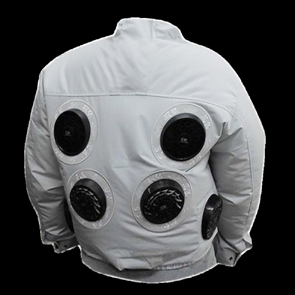 선풍기 조끼 냉각 21V 에어컨 충전식 긴팔 작업복 시원한 쿨조끼 가능 얼음 바람막이