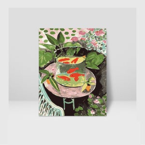 앙리마티스 골드피쉬 DIY 명화 유화 그림 그리기 세트 중형 대형 특대형