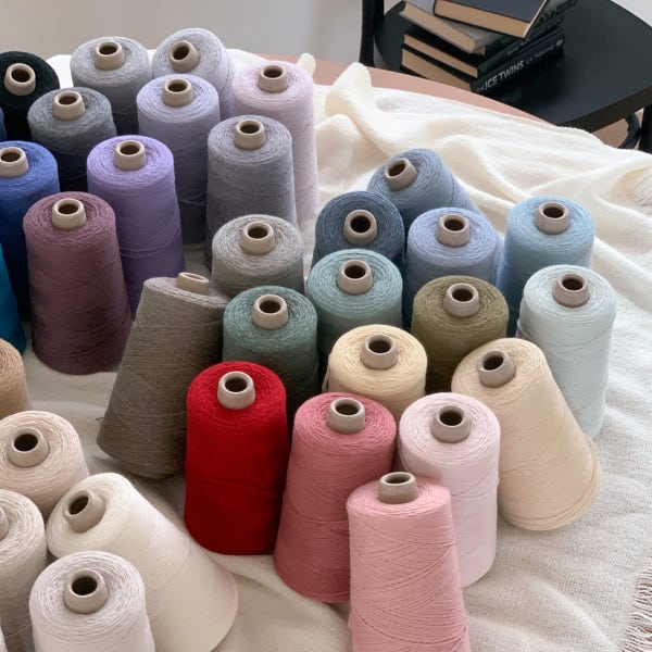 [캐시미어] 뉴보름 콘사 - 100g, 38 colors