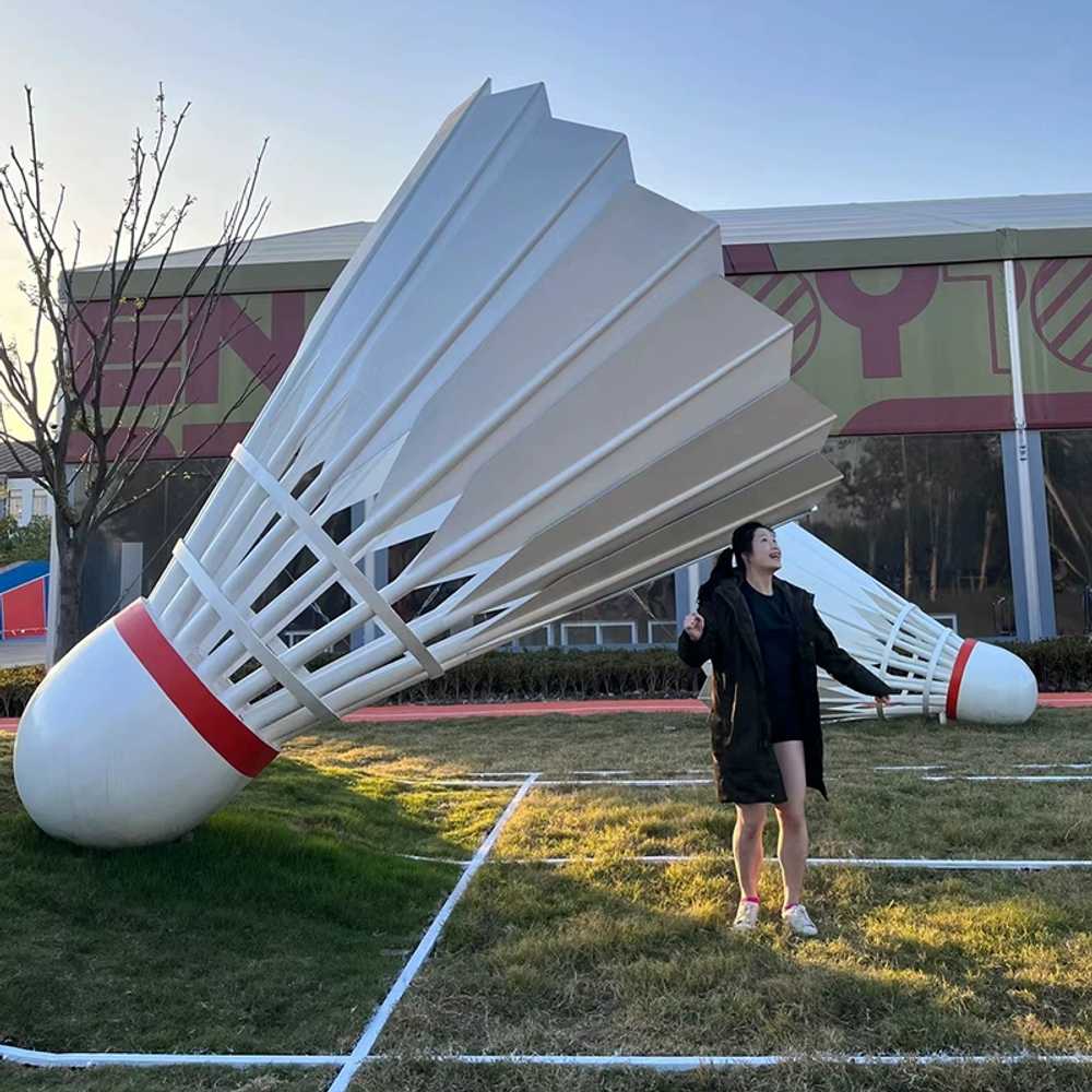 대형 조형물 셔틀콕 장식품 배드민턴 테마파크 전시 H160cm