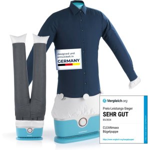CLEANmaxx Automatic Shirt Iron 자동셔츠다림기 바지부착물포함 100